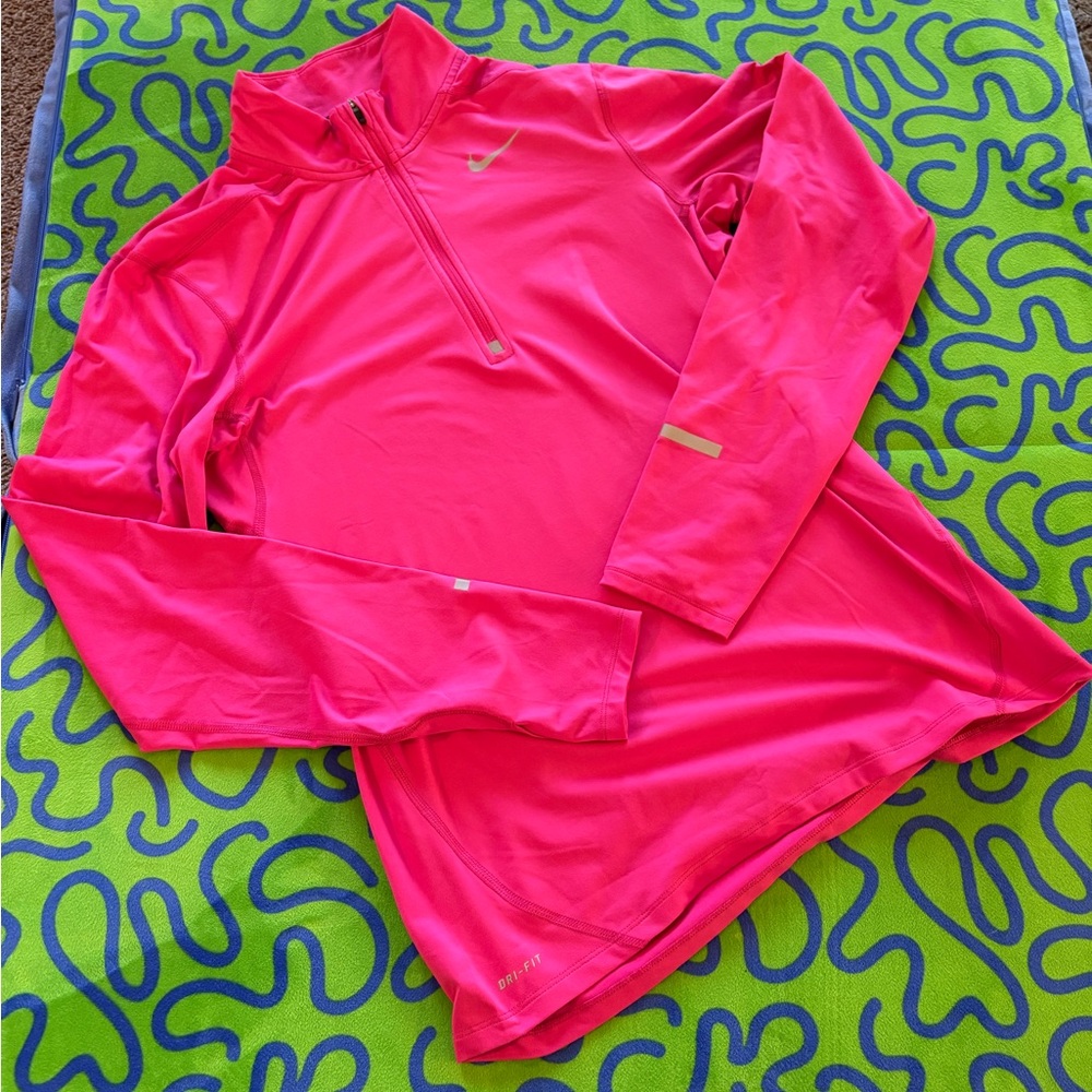 Nike Dri-FIT Bright Pink Running Top